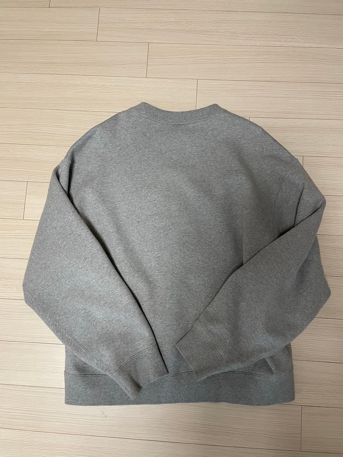 Nike x Stussy NRG 다크 그레이 헤더 맨투맨 상품이미지4
