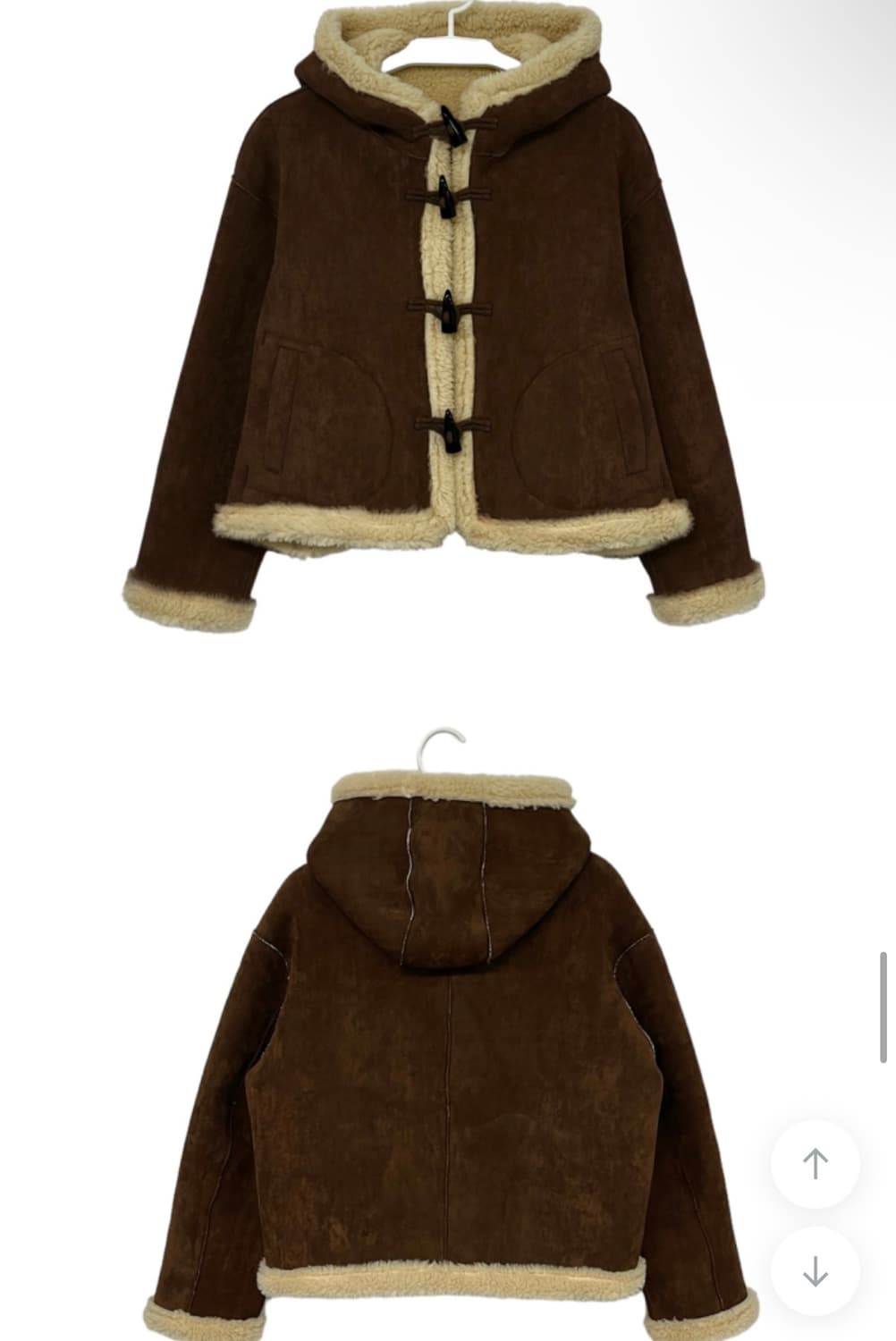 더플 스웨이드 무스탕 상품이미지3