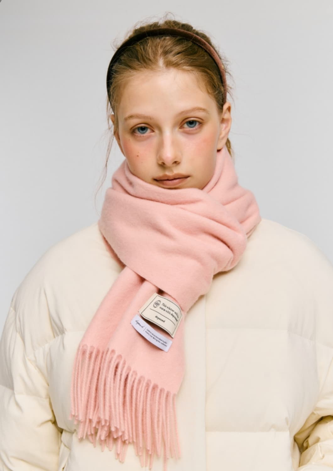 드파운드 캐시미어 울 머플러 상품이미지2