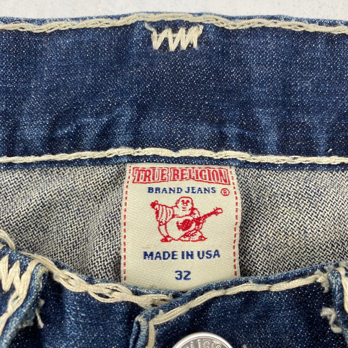 트루릴리전 스트레이트 스티치 데님 진 (33) 상품이미지8