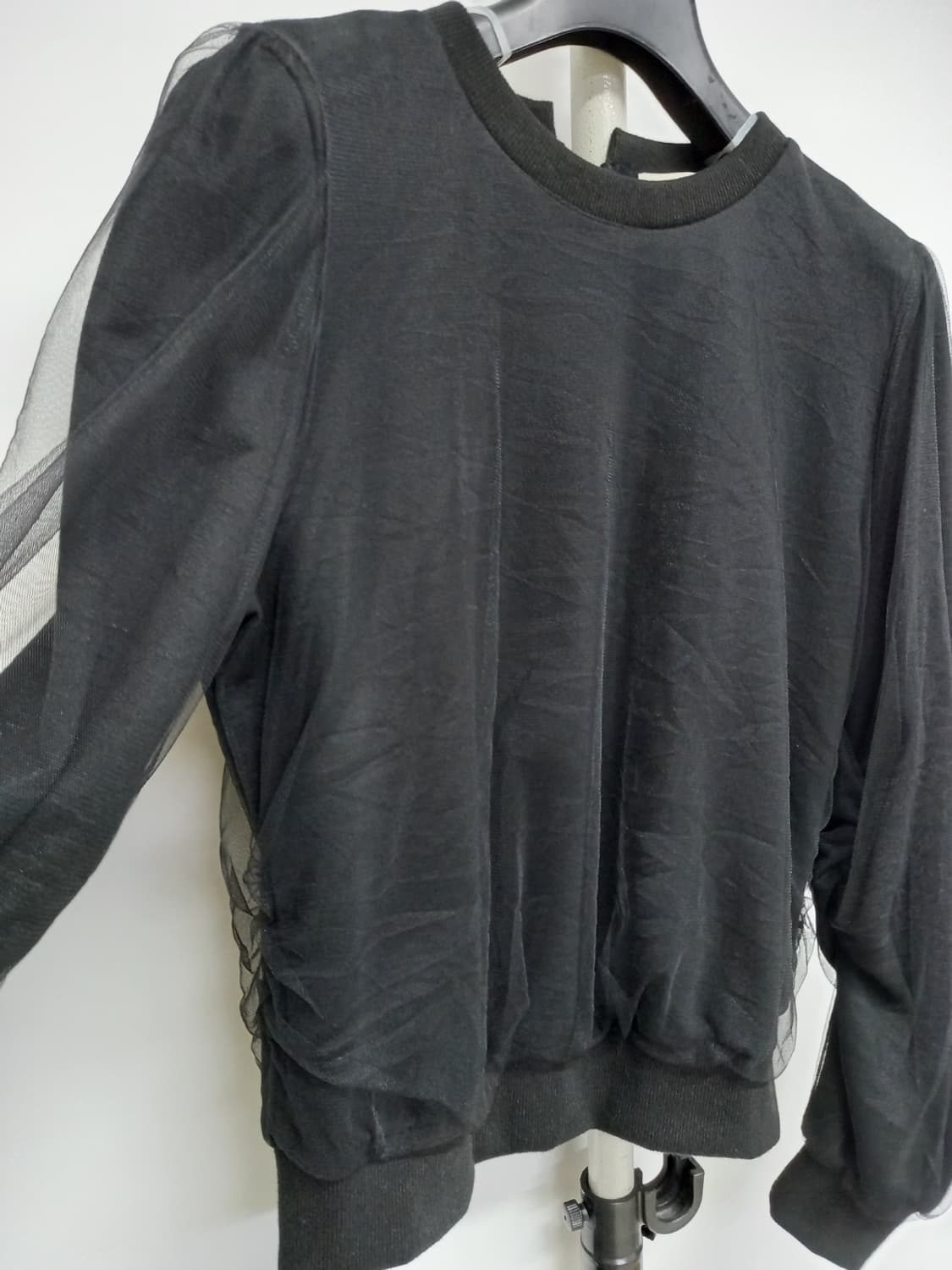 톰그레이하운드 춘추 숏 맨투맨 레이스배색 55.44 상품이미지4