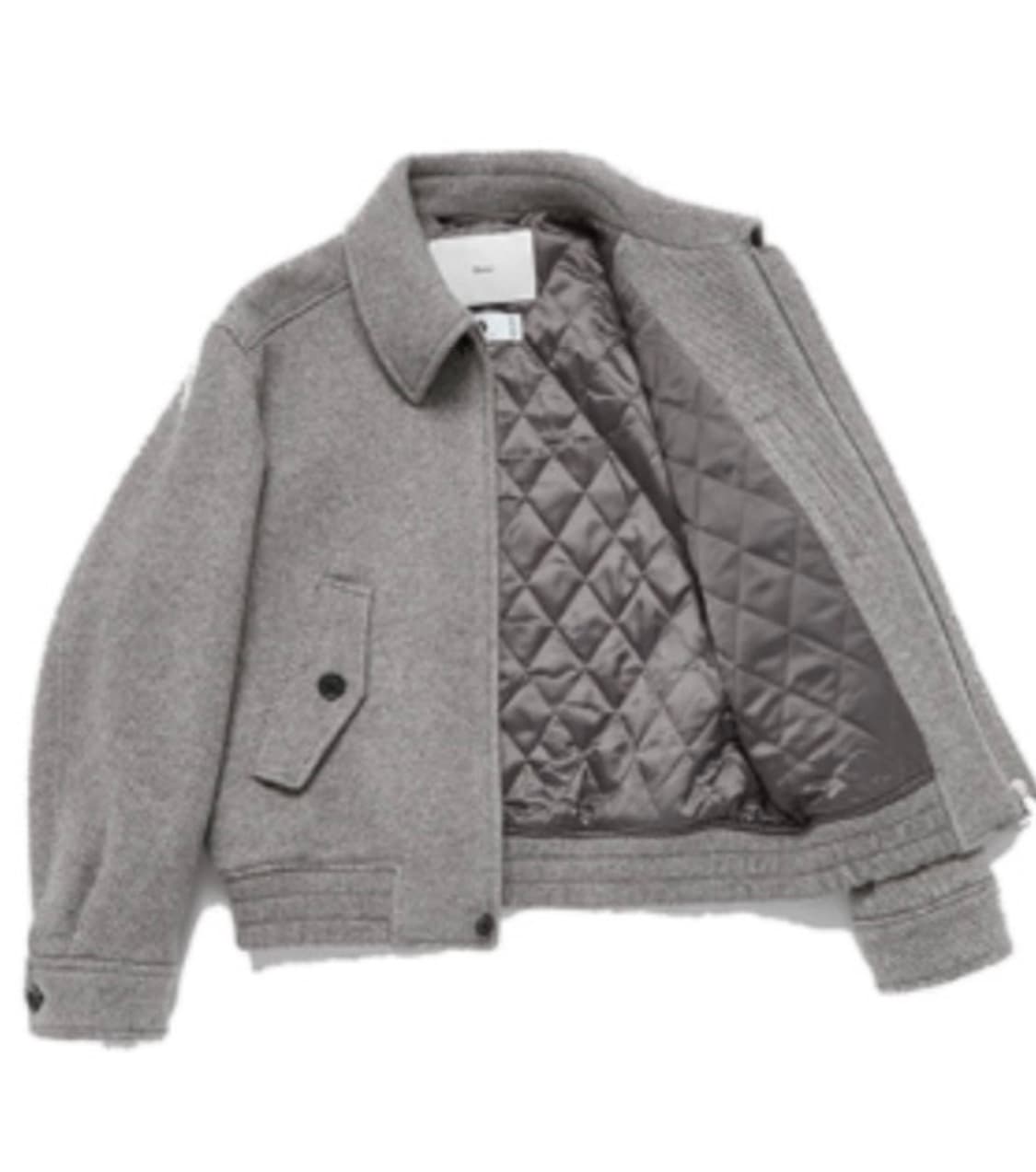 던스트 울 블루종 그레이 Xs 상품이미지6