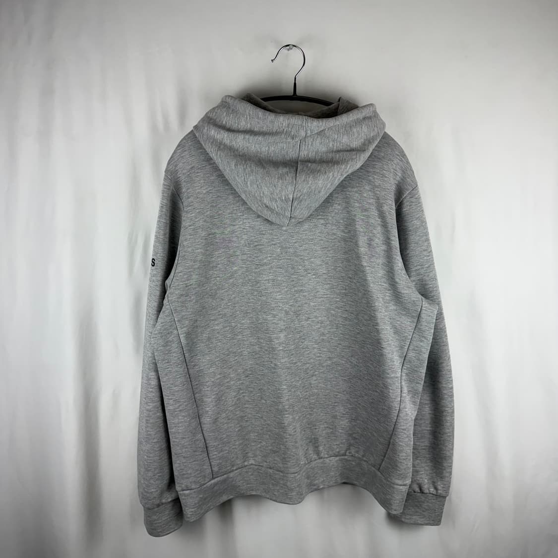 2XL) 아디다스 퍼포먼스 트레이닝 후드집업 그레이 상품이미지6