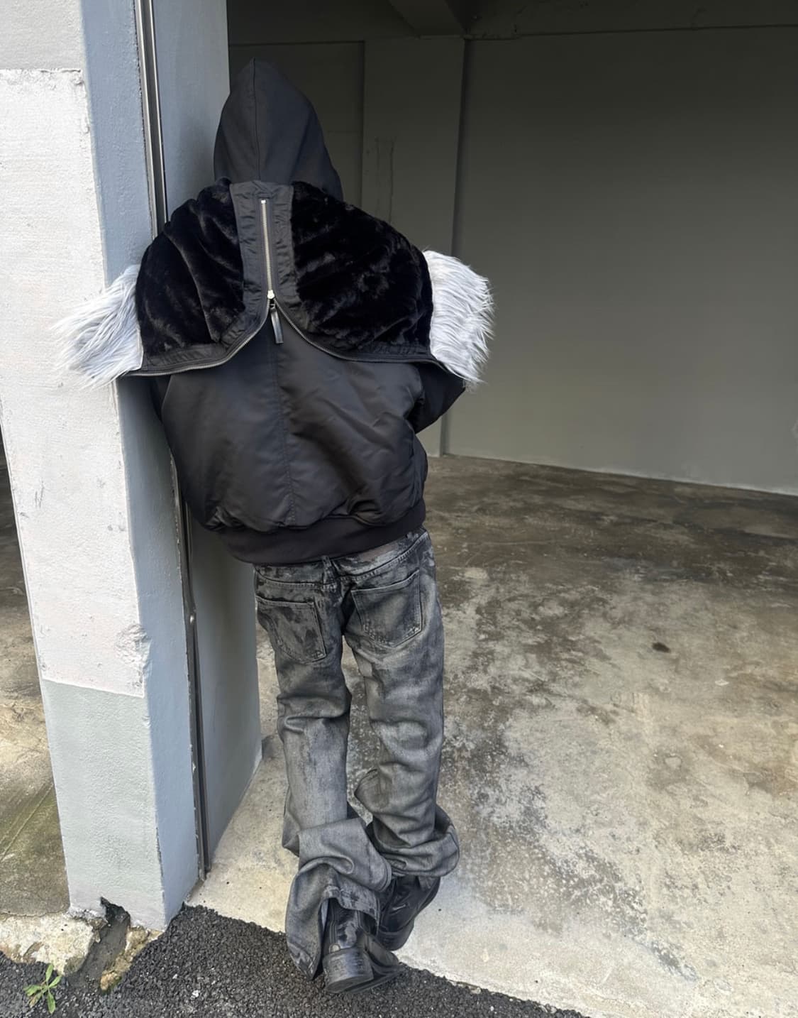 (새상품) Awende 어웬드 플레어 헤비 왁스 데님 진 2사이즈 상품이미지5