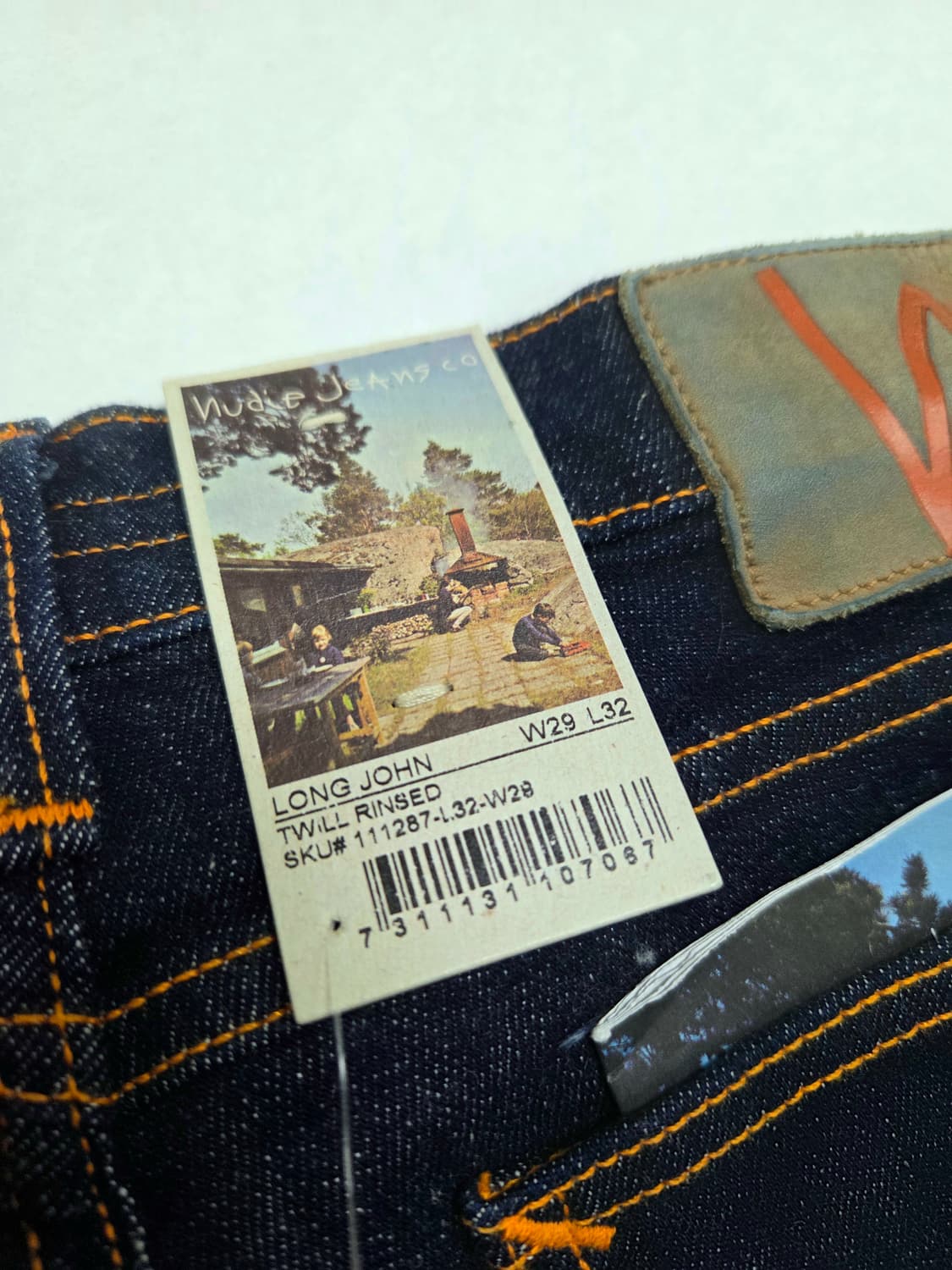 NudieJean LONG JOHN TWILL RINSED 29 상품이미지2