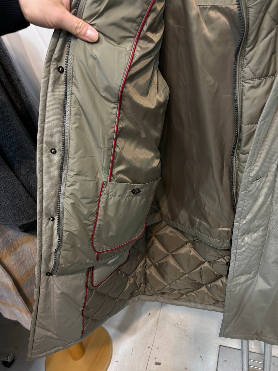 헨리코튼 남성 코트 (조끼 포함) 90 상품이미지5