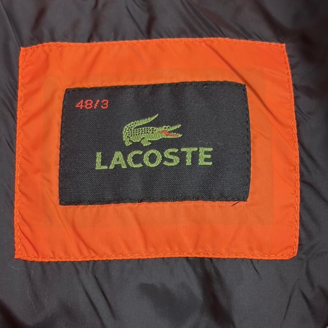 LACOSTE 오렌지 다운 베스트 48/3 상품이미지6