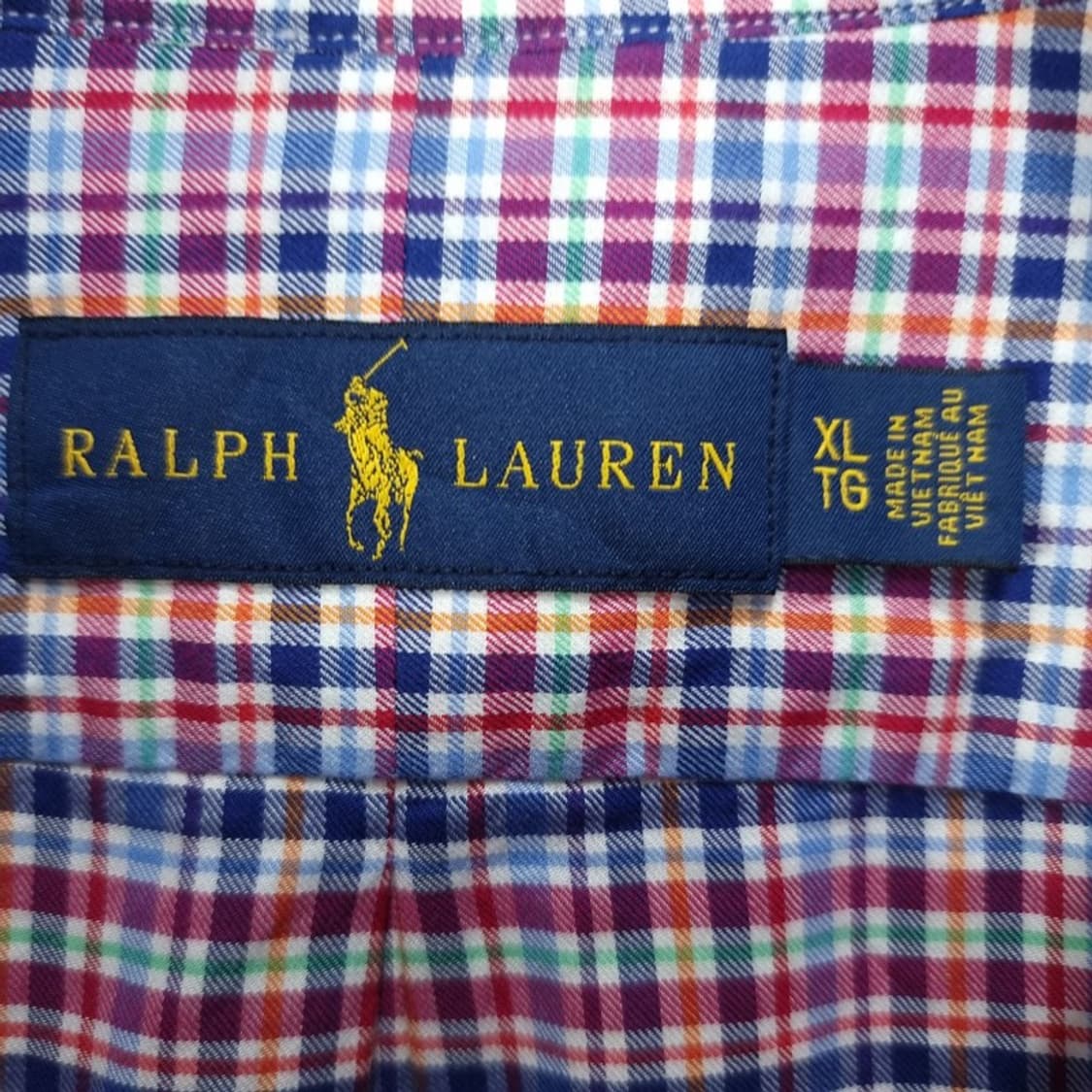 [폴로 랄프로렌] 포니 로고 자수 체크 셔츠 M19592 상품이미지8