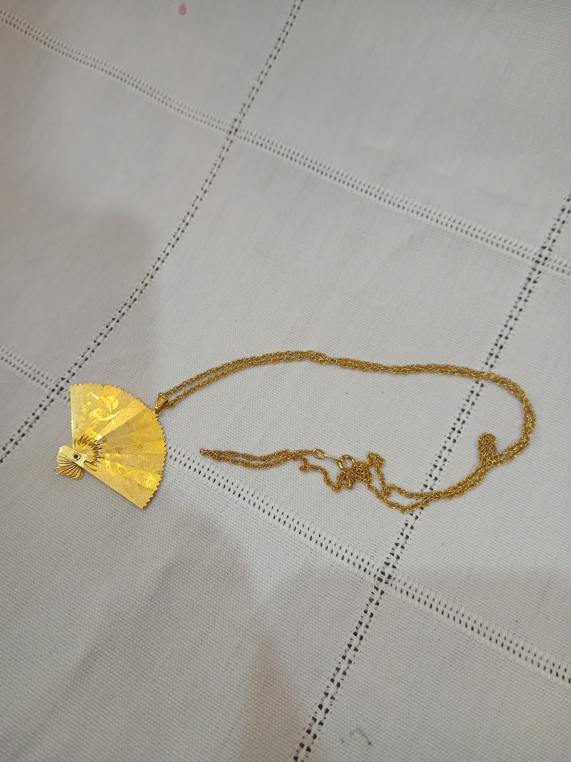 빈티지 부채 목걸이  상품이미지1