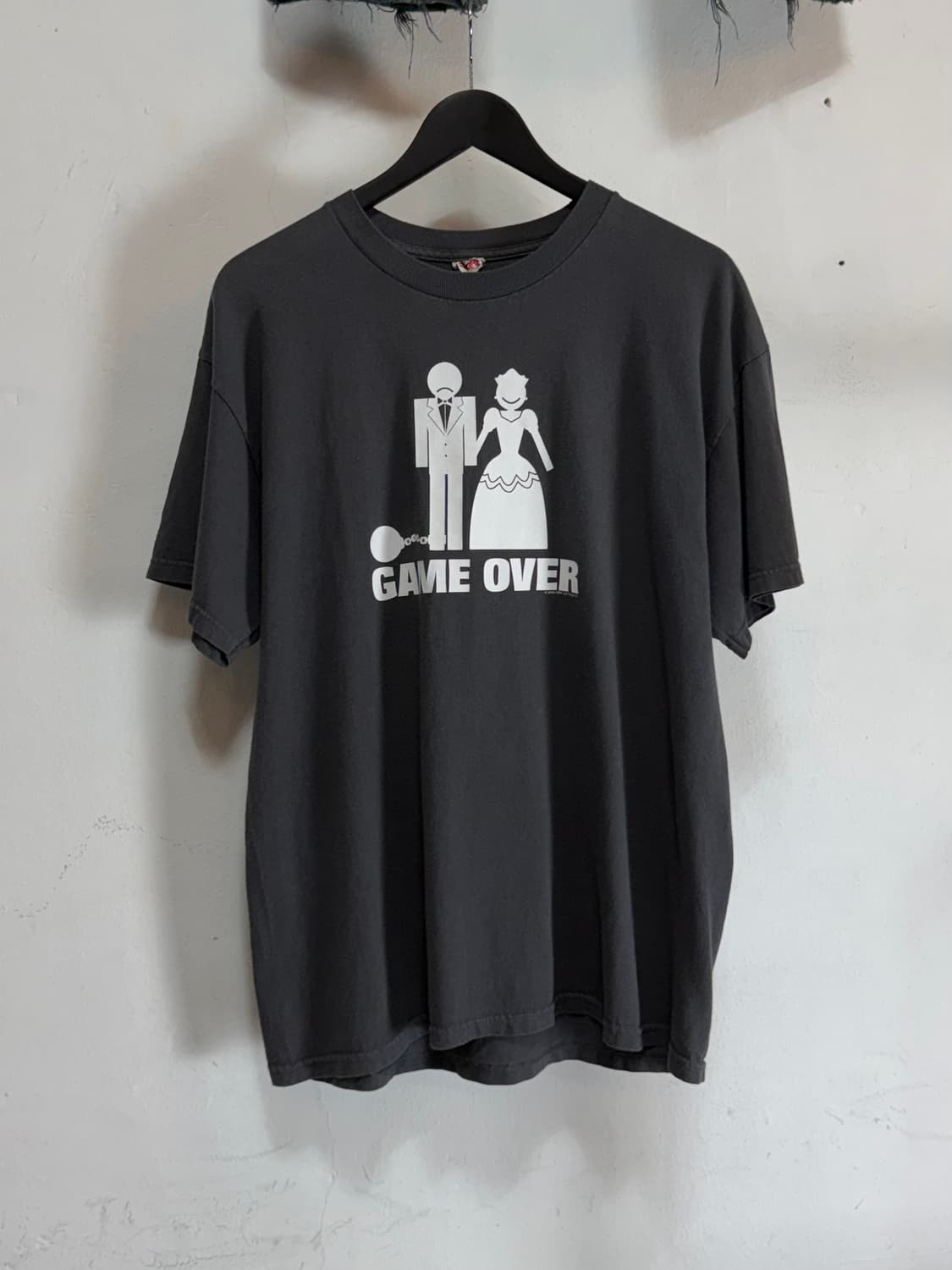 00's Game Over 티셔츠 빈티지 Fun 티셔츠 상품이미지2