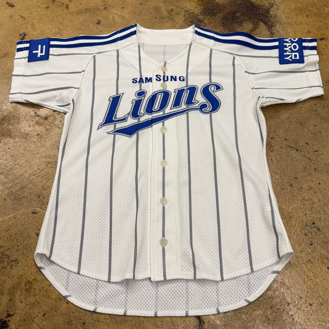 [85] 삼성라이온즈 왕조 올드 유니폼 마킹제거 b18 상품이미지2