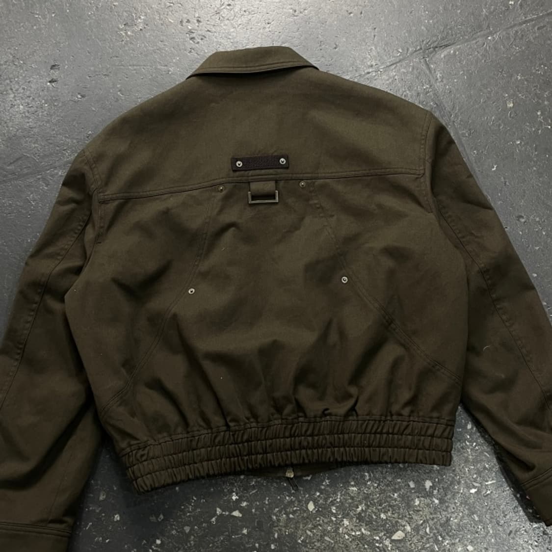 100 엘무드 워크 포켓 치노 블루종 자켓  상품이미지5