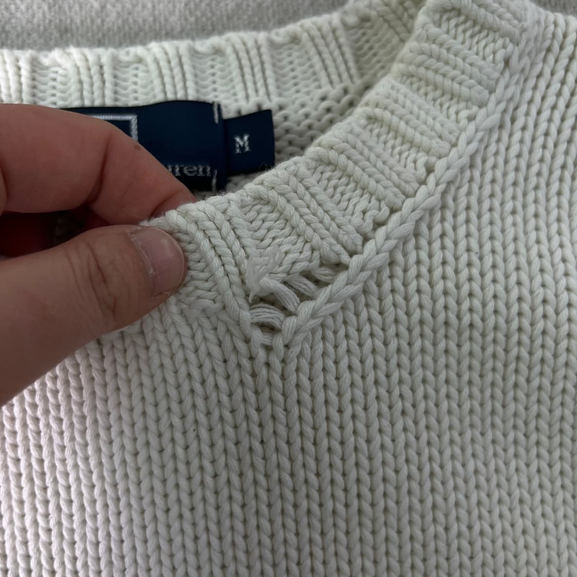 100 폴로랄프로렌 성조기 코튼 니트 상품이미지4