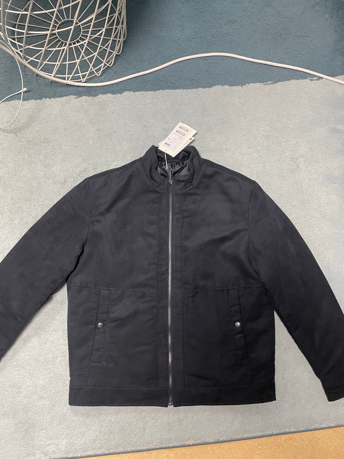 지오지아 스웨이드 패딩 상품이미지1