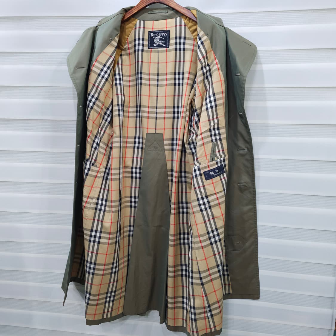 빈티지 버버리 트렌치코트- 우먼프리 ,맨즈95정도 상품이미지7