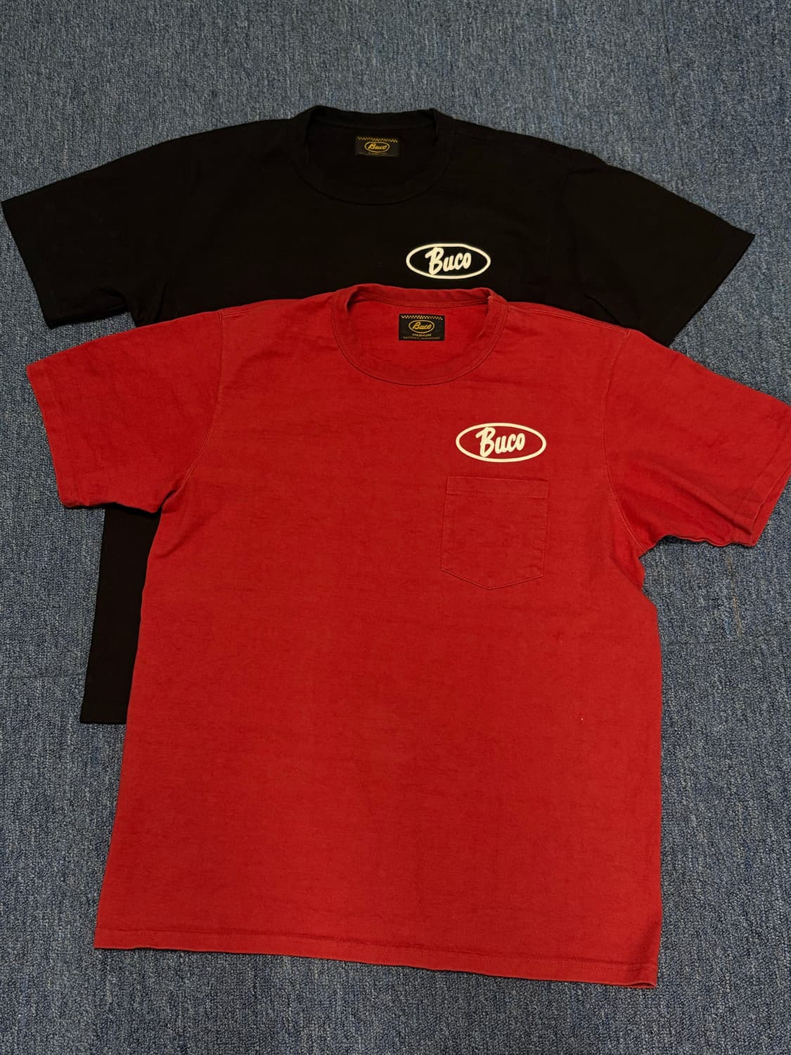 (2장)부코 포켓 반팔 티셔츠 리얼맥코이 프리휠러스 상품이미지1