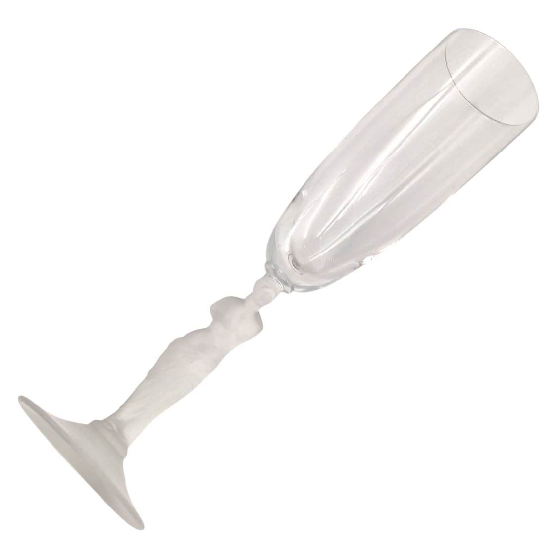 70s 사사키 크리스탈 불투명 비너스 샴페인 잔 1p 상품이미지3