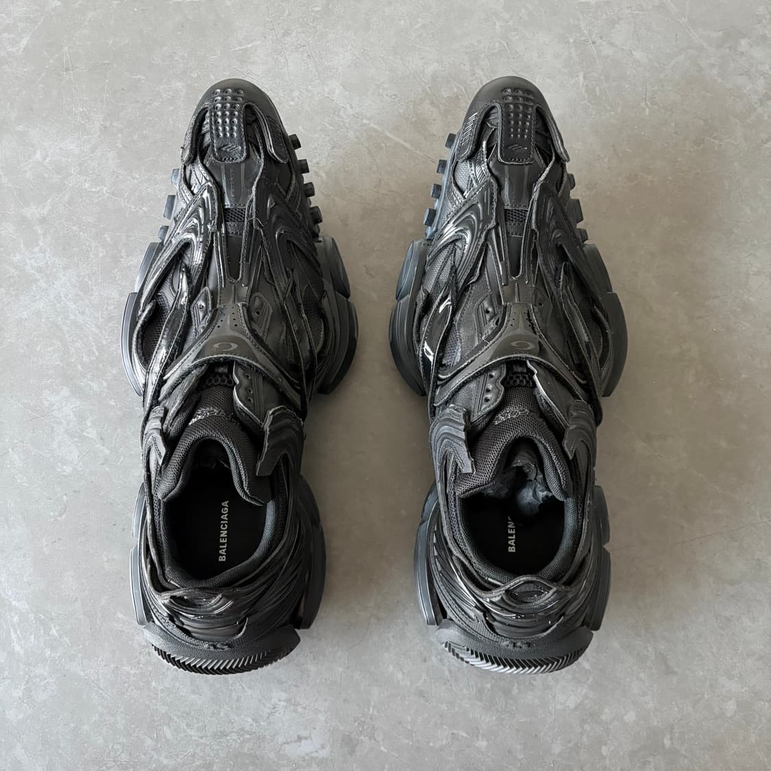 발렌시아가 렙타일 스니커즈 블랙 43 상품이미지2