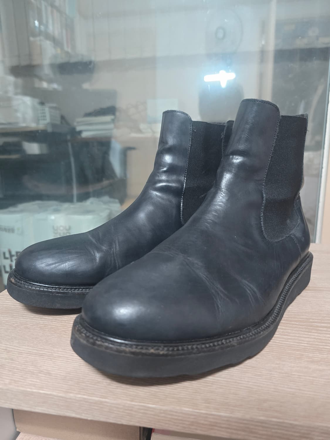 손신발 가죽 첼시 부츠 260 상품이미지3