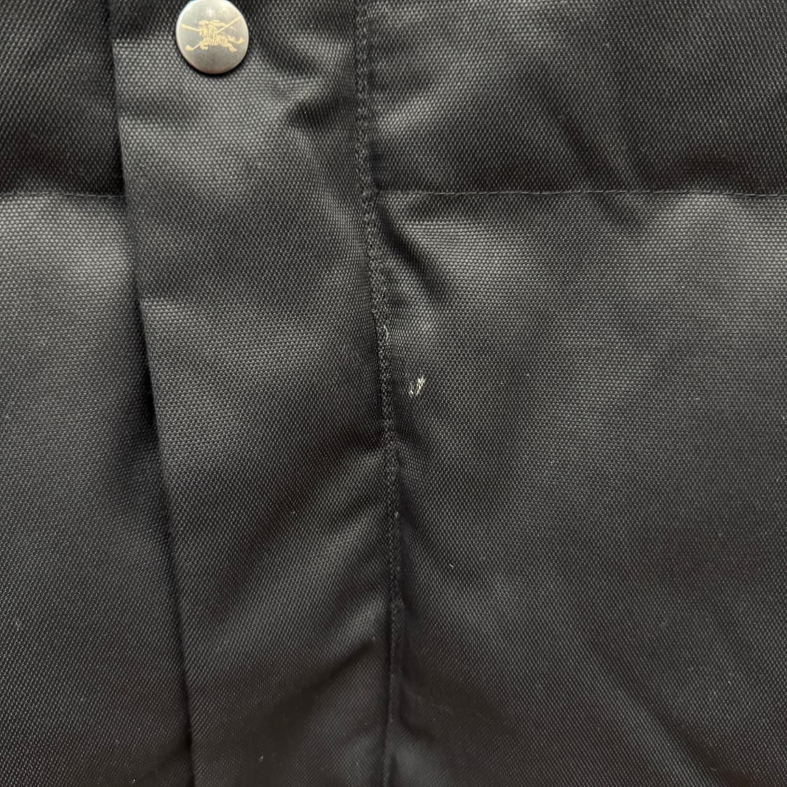 버버리 골프 다운 후드 롱패딩 안감 노바체크 포인트 하이넥 블랙 상품이미지9