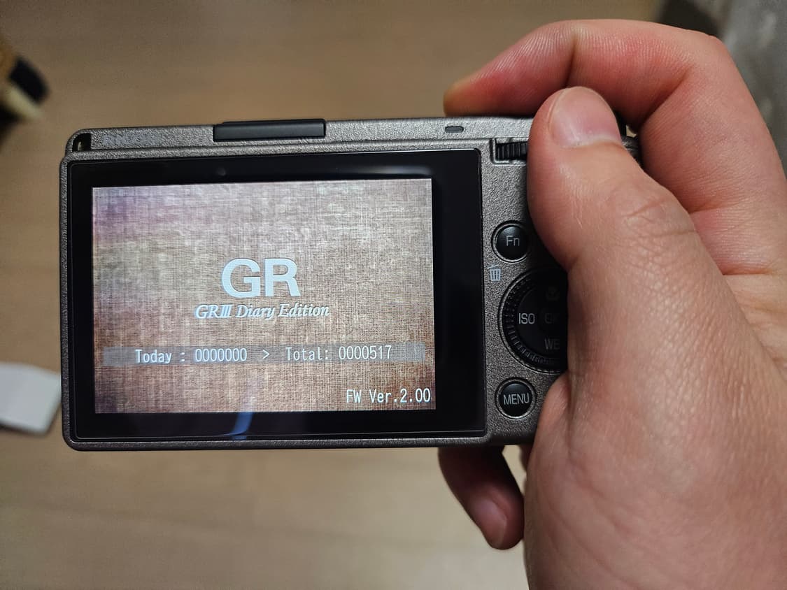 리코 gr3 다이어리 에디션(517컷) + 정품배터리 상품이미지3