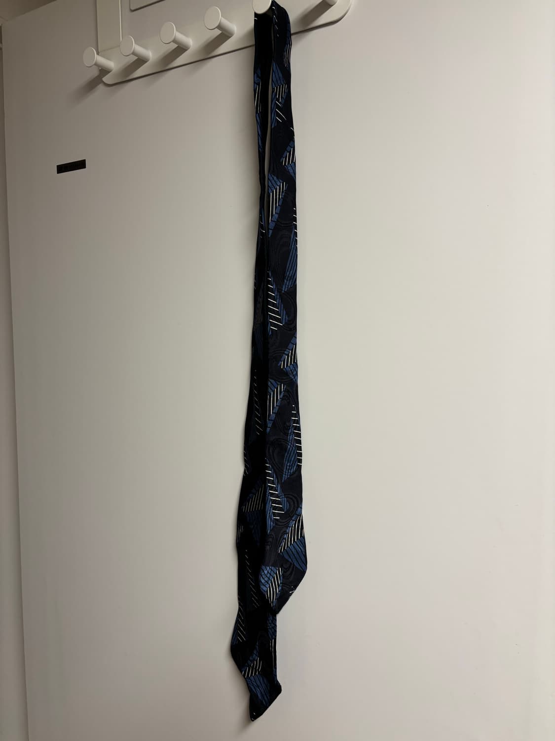 RRL 빈티지 실크 타이 블루멀티 상품이미지3