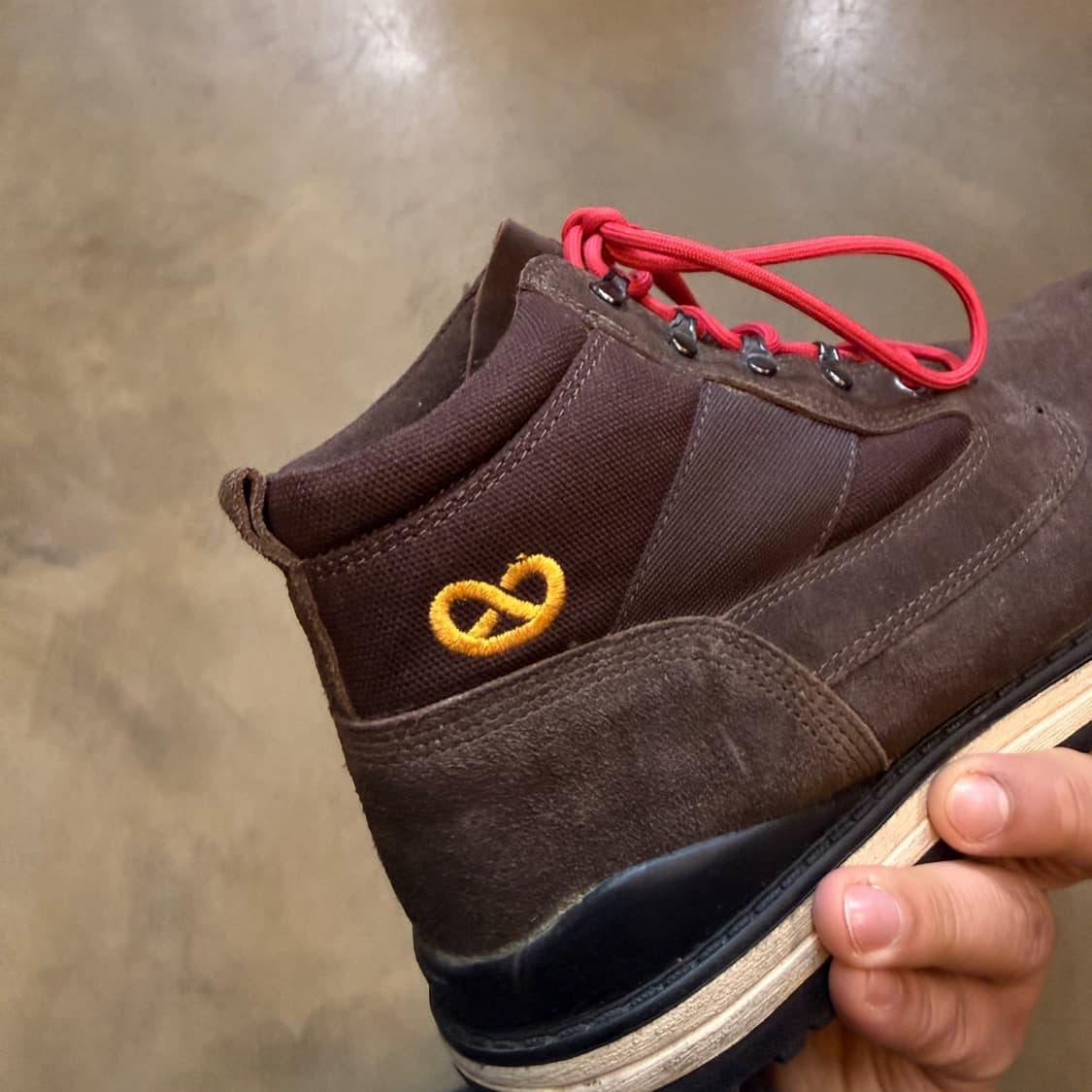 90~00S FUBU 스웨이드 트래킹 부츠 270 상품이미지5