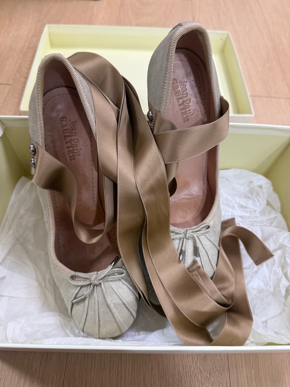 장 폴 고티에 스터드 발레리나 힐 2009 Spring 상품이미지3