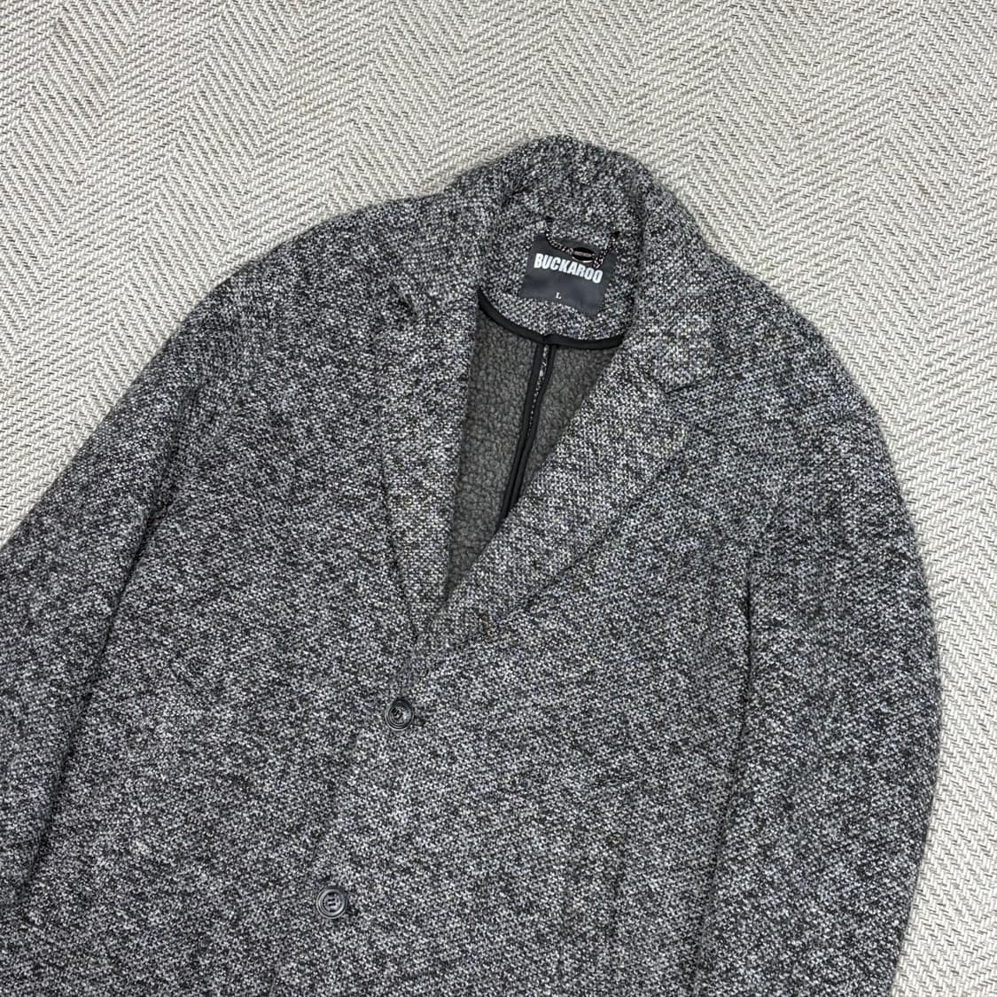 버커루 보카시 트위드 코트 v1185 상품이미지3