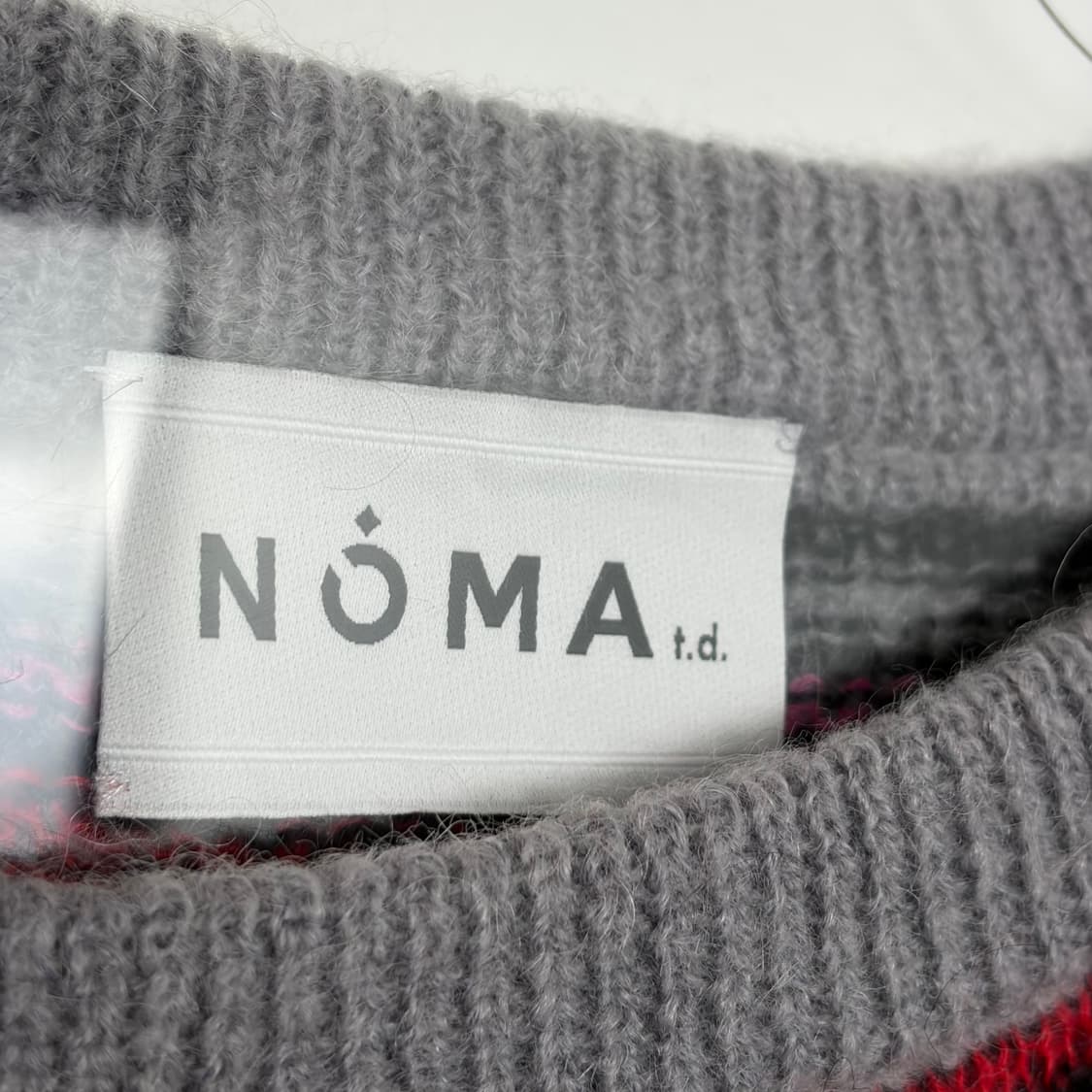 Noma t.d. 노마td 모헤어 니트 원피스 티셔츠 상품이미지3