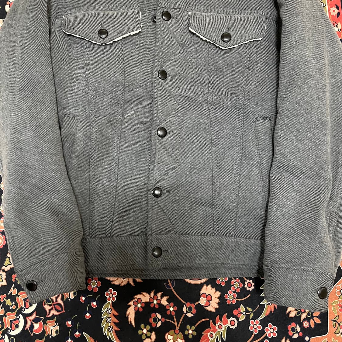 스파오 코듀로이 덤블 양털 덱점퍼 M/95 상품이미지4