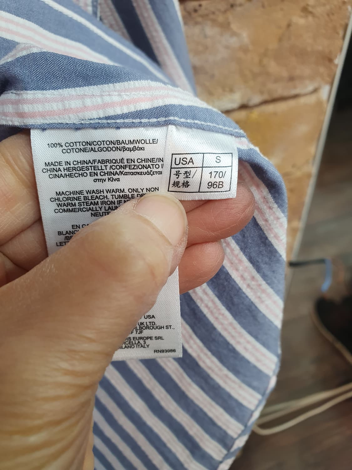 브룩스브라더스 셔츠 블루 스트라이프 상품이미지5