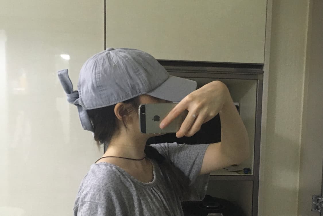 String skyblue cap 상품이미지5