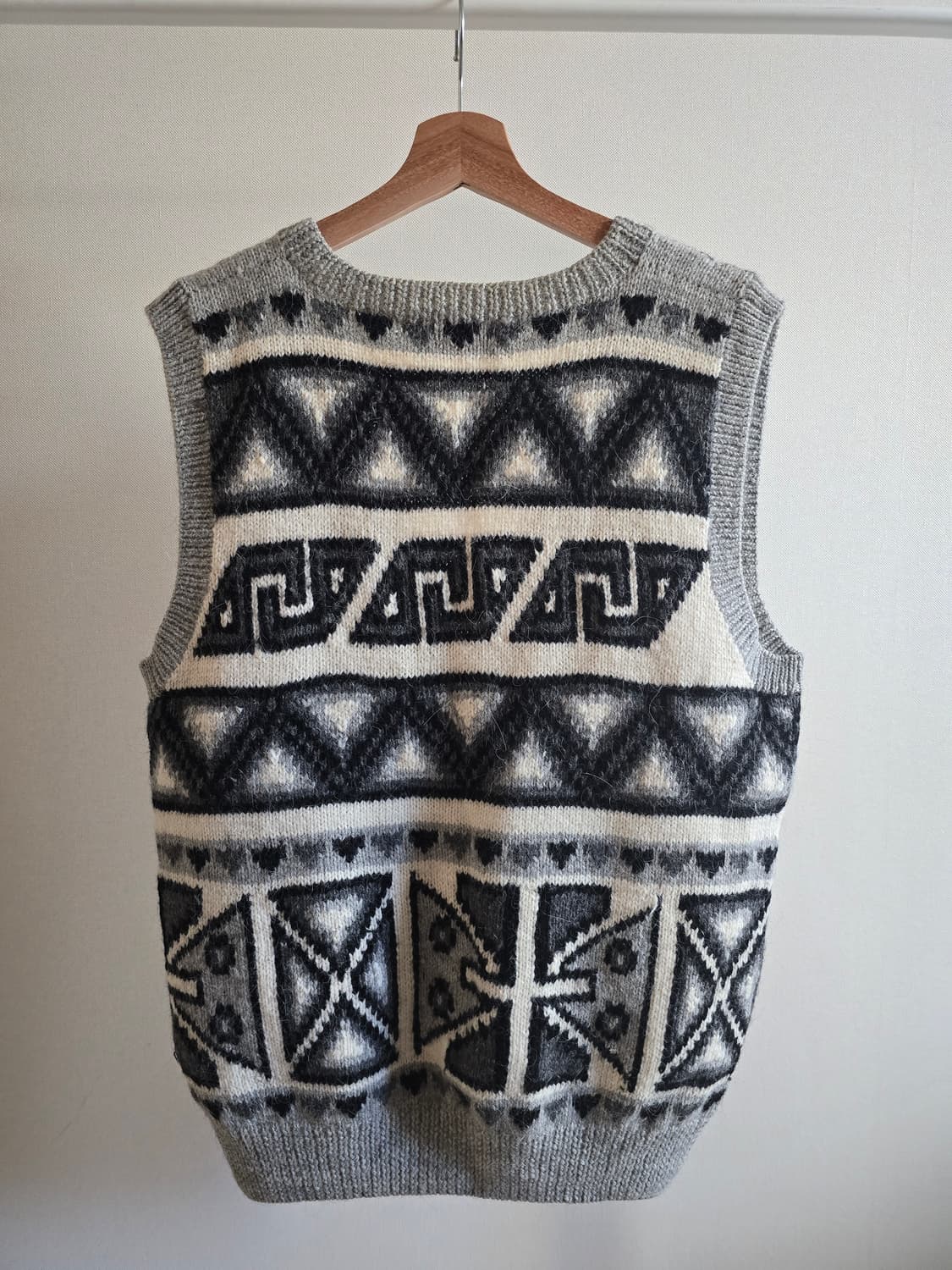 INCA-TEX 페루 알파카100% 잉카패턴 니트 상품이미지5