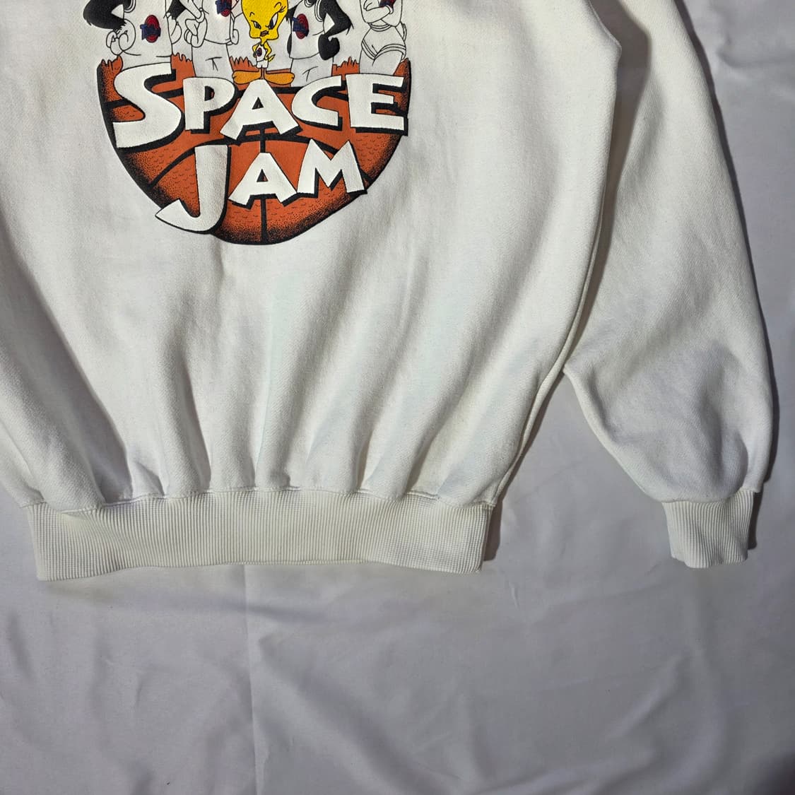 [105]90s 빈티지 워너브로스 스페이스잼 오리지널 스웻셔츠 상품이미지6