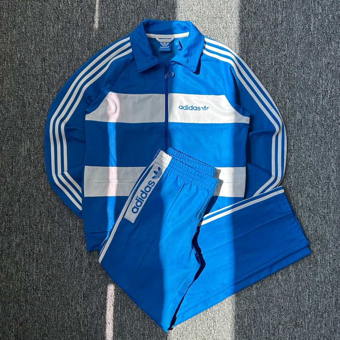 아디다스 블루 베켄바우어 트랙 셋업 상품이미지1