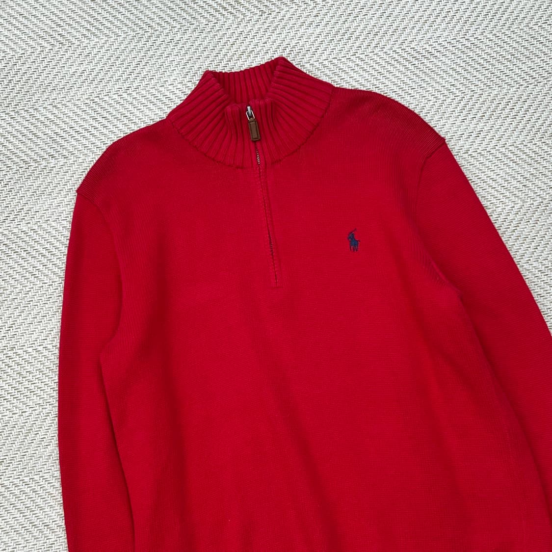폴로 랄프로렌 반집업 니트 r2202 상품이미지3