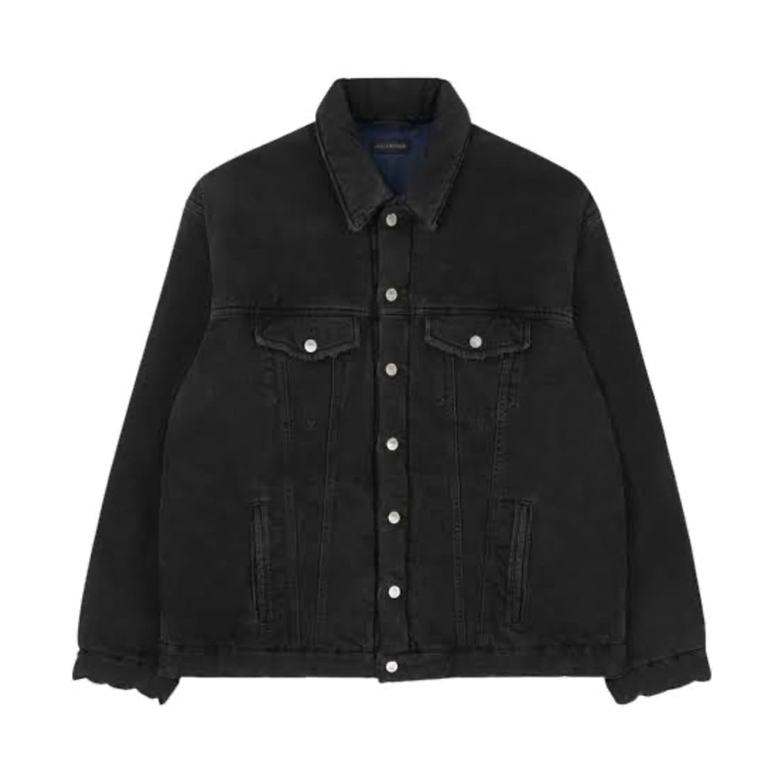 [46] 발렌시아가 재패니스 패디드 데님 자켓 상품이미지1