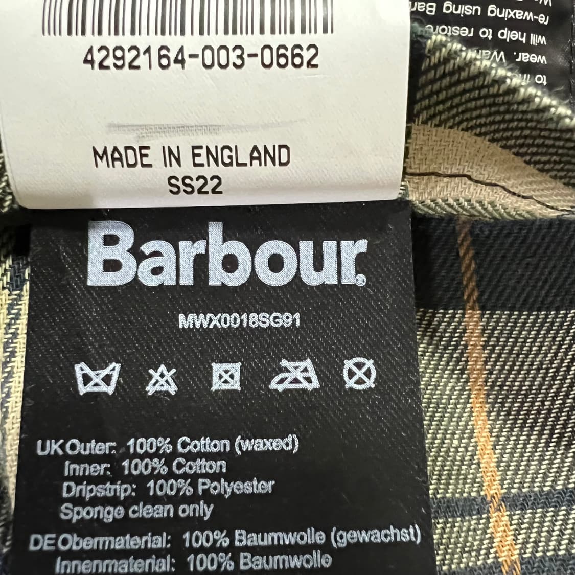 바버 barbour 비데일 40  상품이미지6