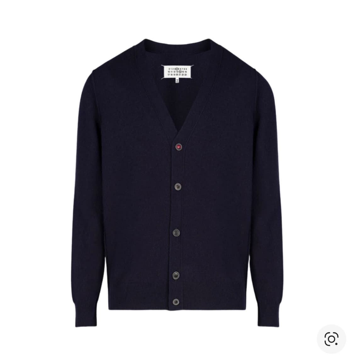 메종 마르지엘라 캐시미어 가디건 네이비xl 상품이미지1