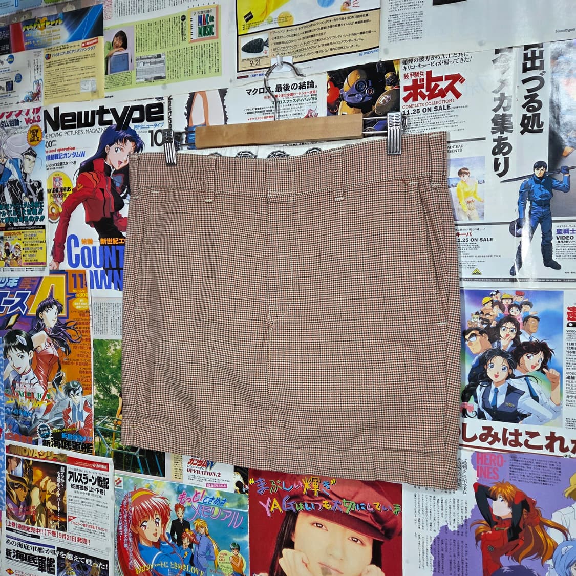 디키즈 JPN 하운드투스체크 코튼 스커트 상품이미지4