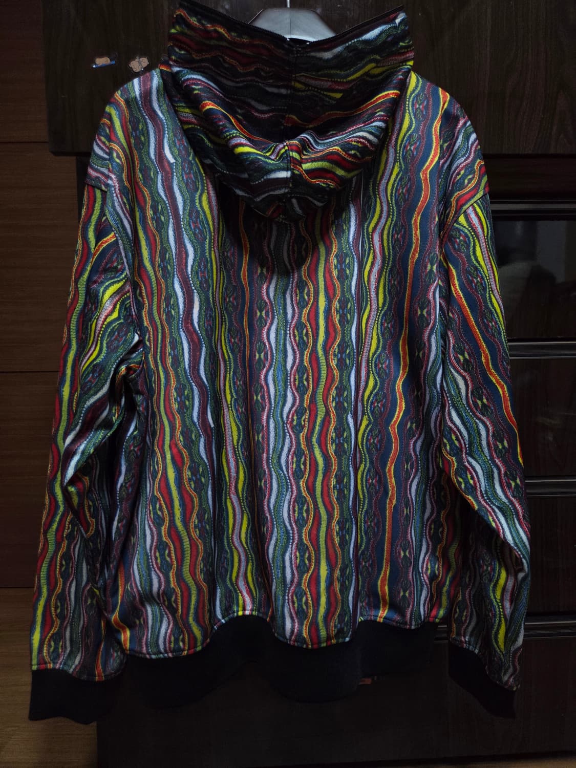 쿠지 폴리 후드 집업 2XL 상품이미지2