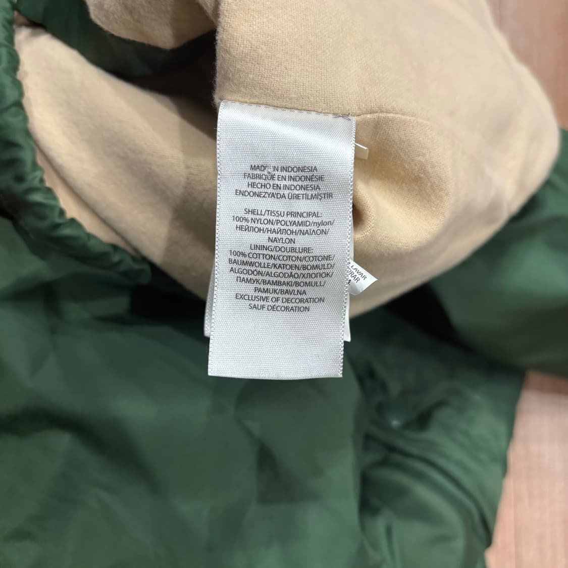 폴로 랄프로렌 후드 플리스 라이닝 그린 윈드브레이커 코치 자켓 상품이미지9