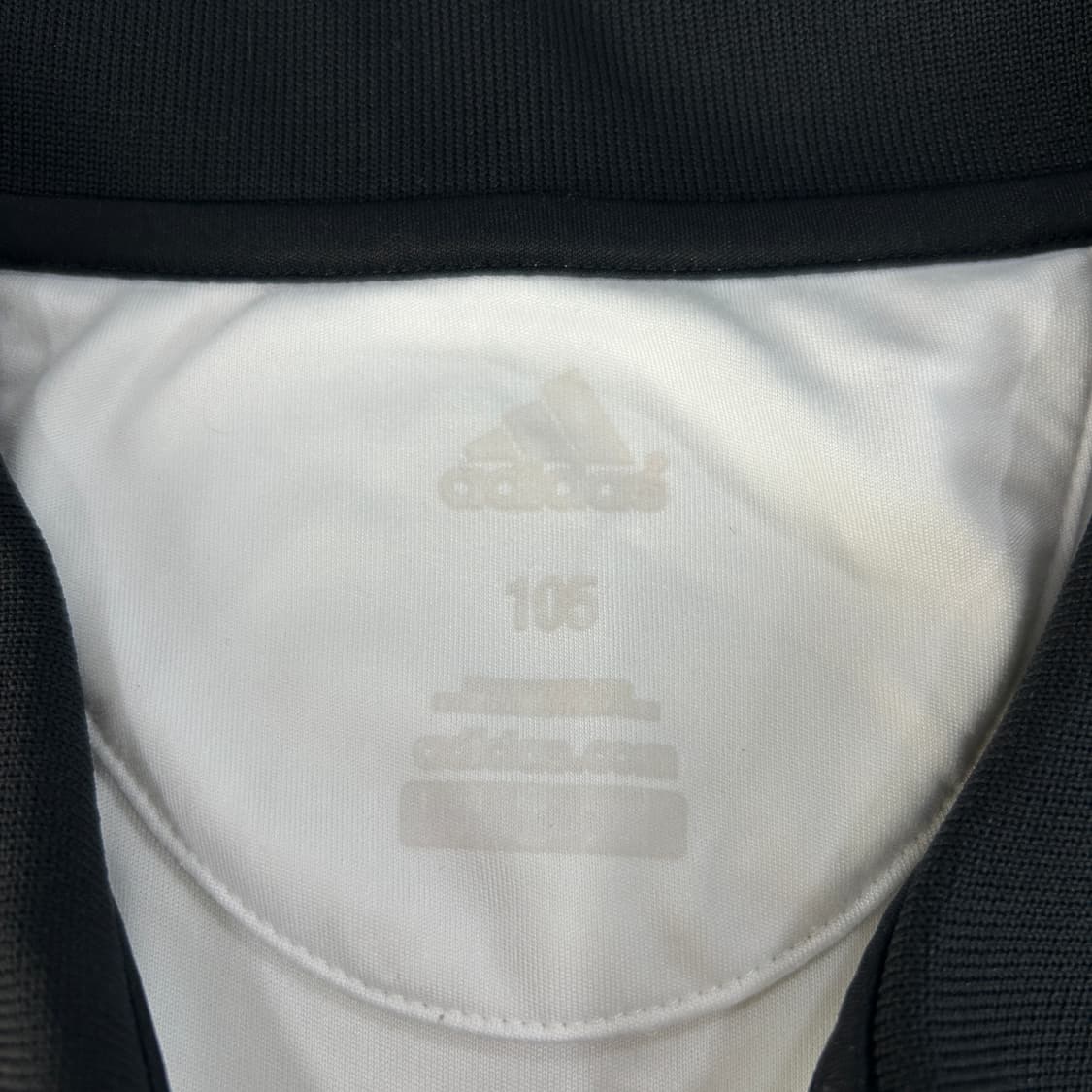 아디다스 삼선 흰색 반팔 폴로티 m 상품이미지2