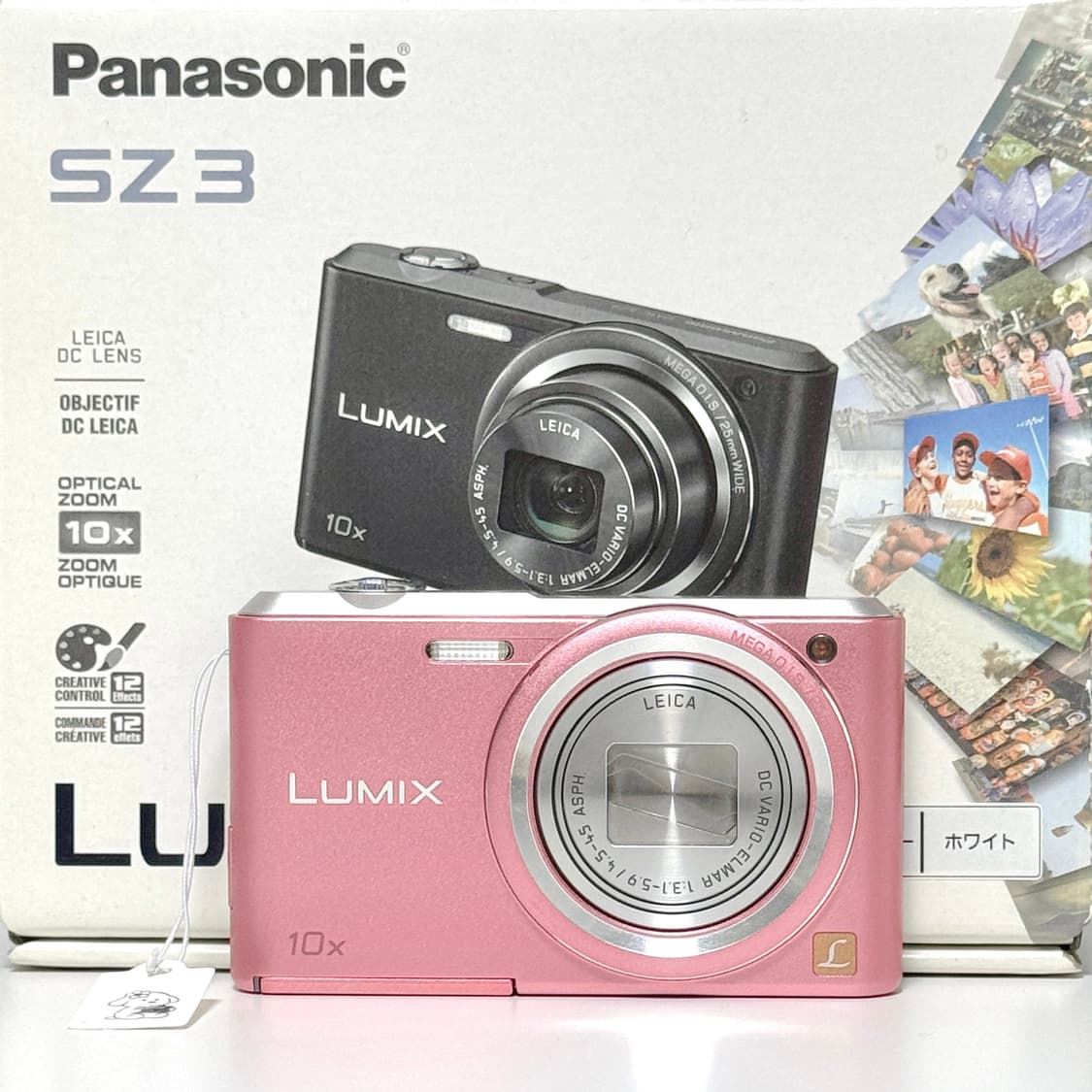 파나소닉 루믹스 SZ3 베이비핑크 빈티지디카 상품이미지6