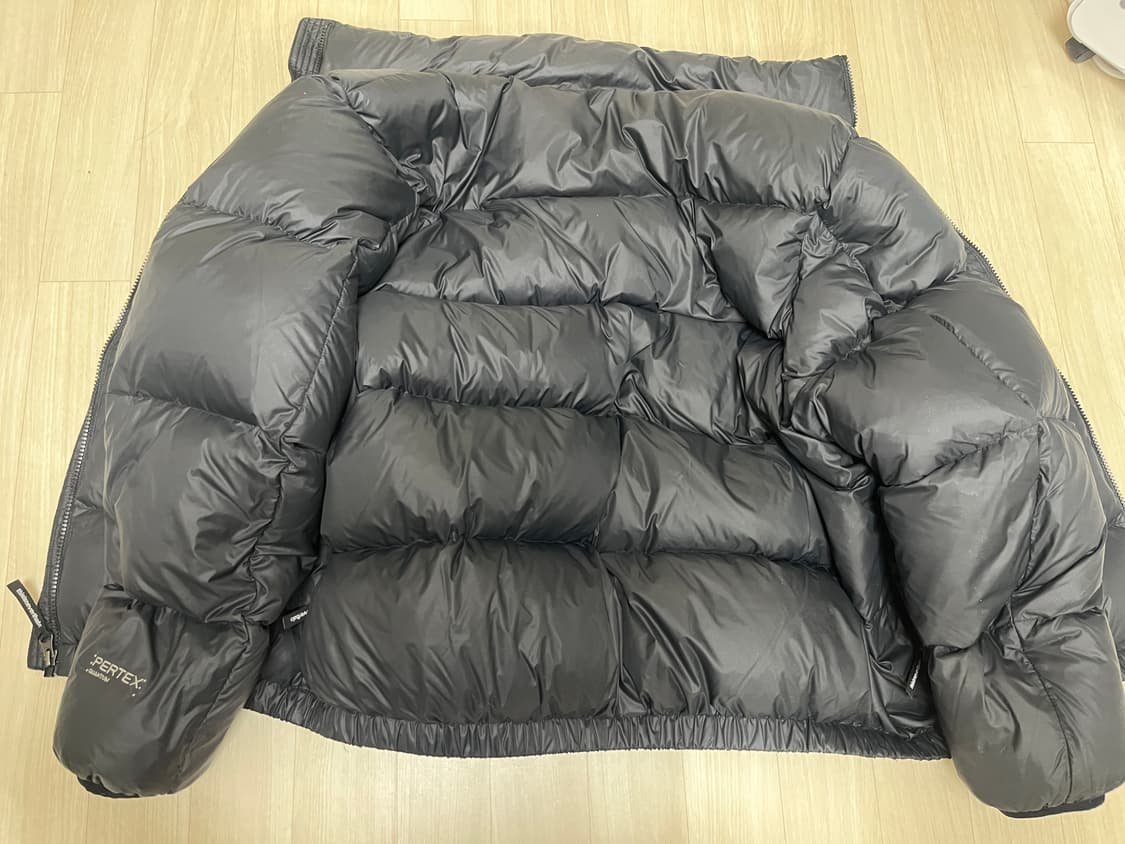 디스이즈네버댓 PERTEX T Down Jacket 퍼텍스 패딩 블랙 상품이미지4