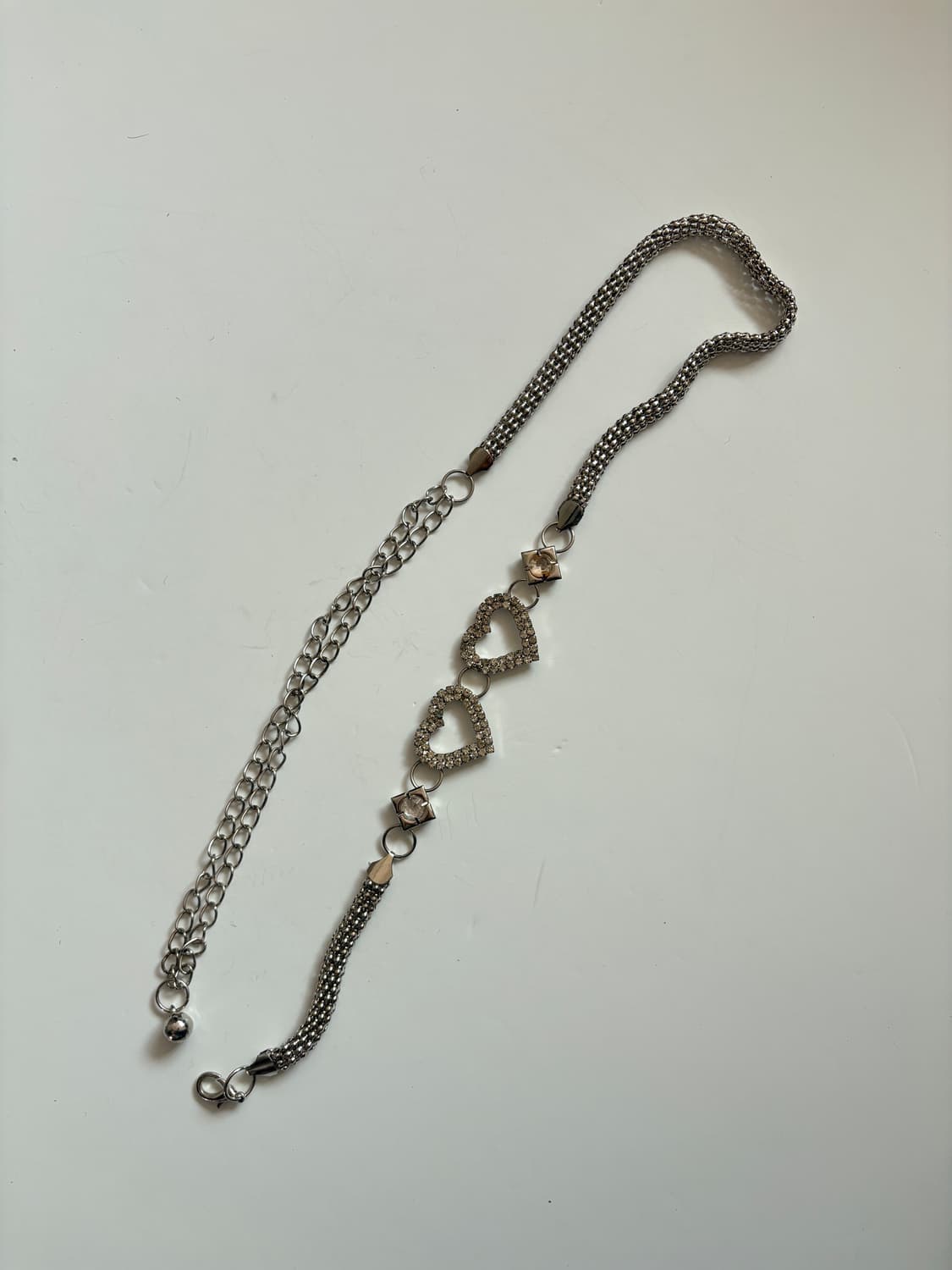 하트 큐빅 벨트  상품이미지3