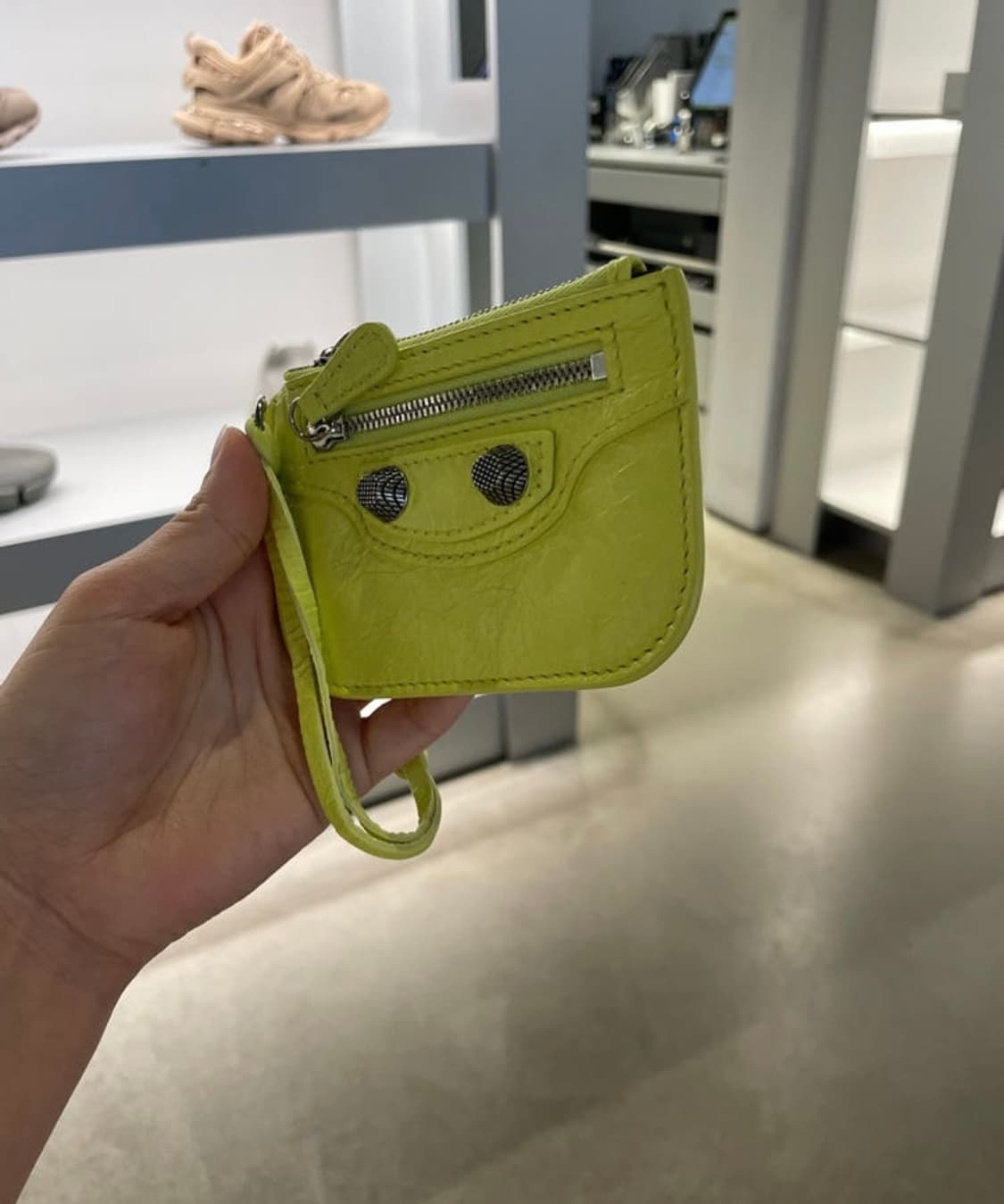 (새상품) 발렌시아가 르카골 램스킨 카드지갑 발렌시아가카드지갑 상품이미지4