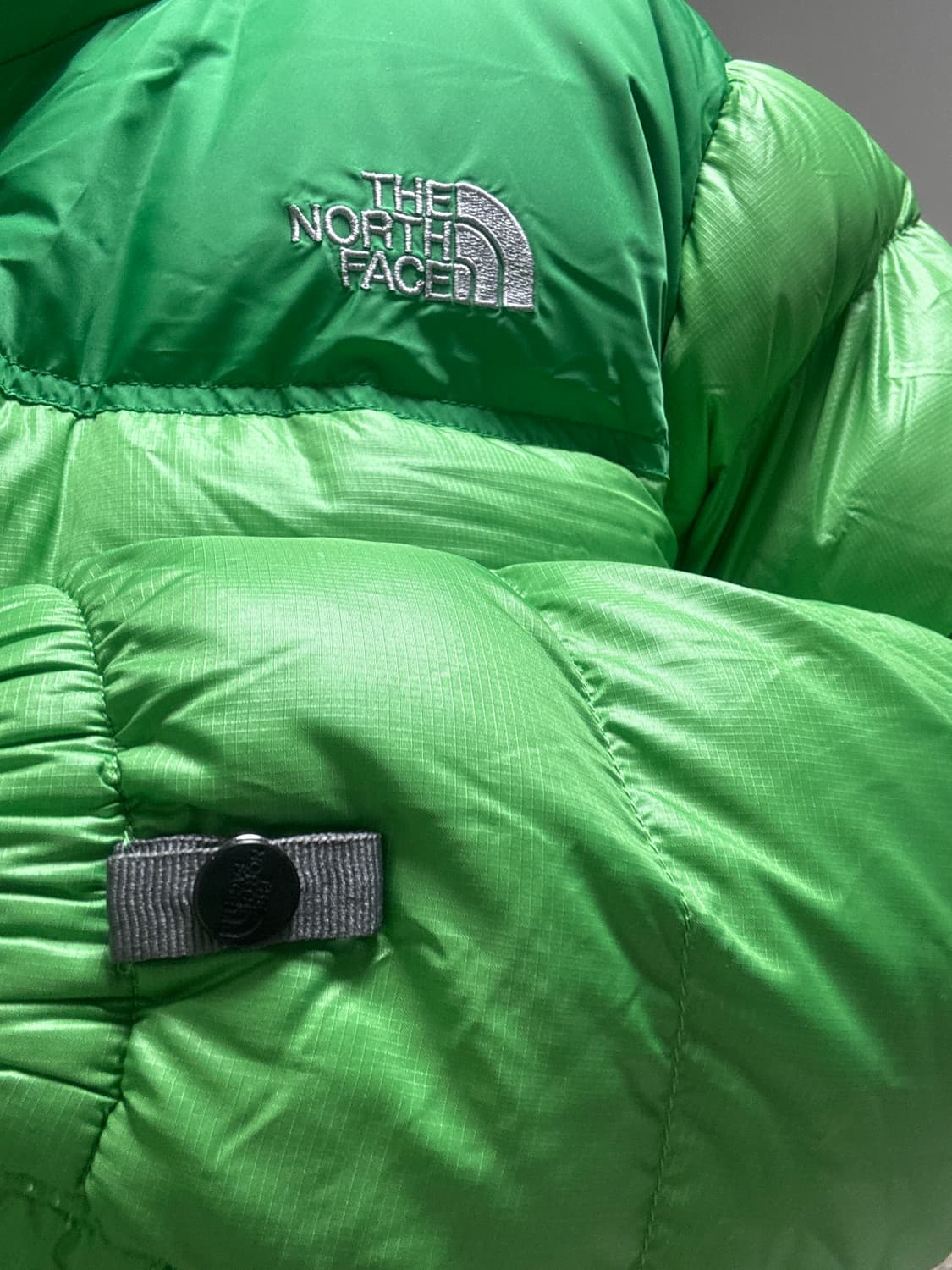 노스페이스 눕시 700패딩 연두 초록 상품이미지5