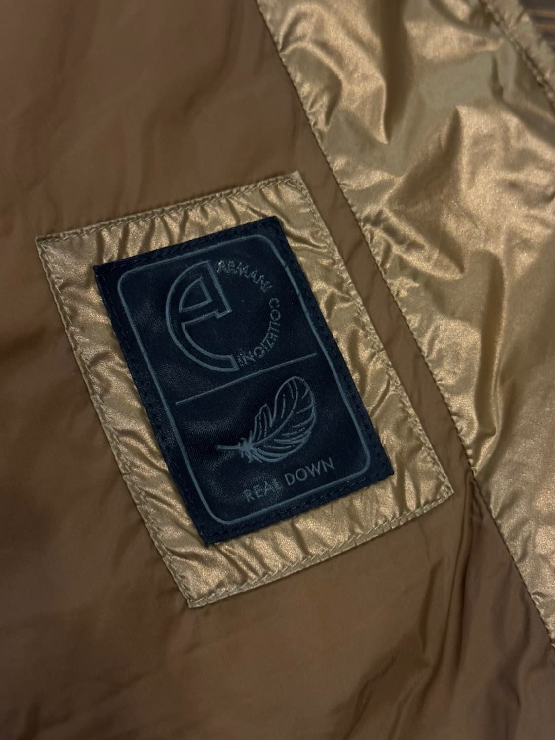 아르마니 꼴레지오니 구스다운 패딩 코트 55 상품이미지10